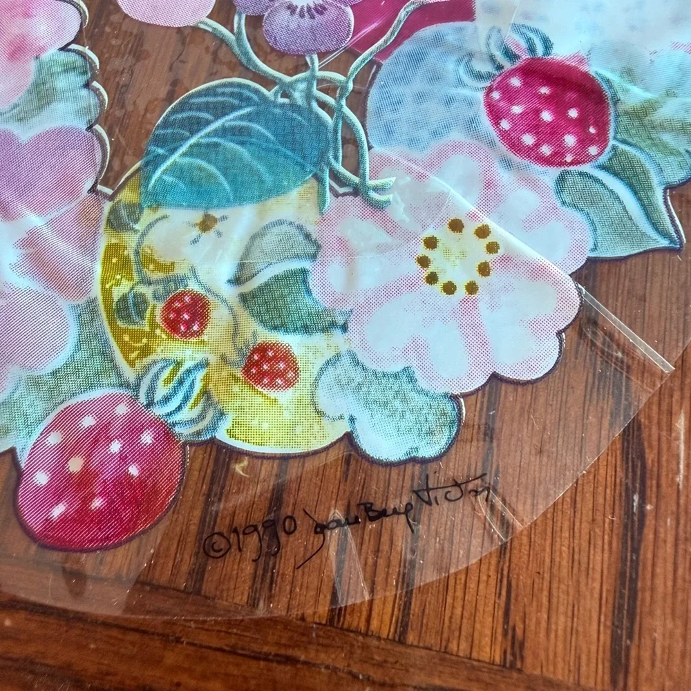 Vintage Easter window cling decorations lot bunnies eggs ducks flowers‎